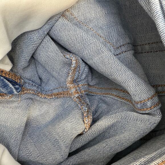 BKE Jeans Women's 26x29.5 (2) Light Blue Billie Slim Fit High Rise Flare Preppy - Picture 10 of 15